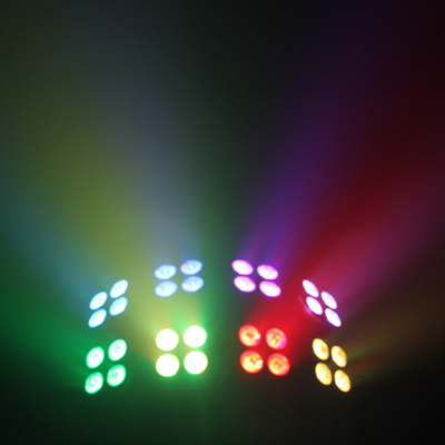 8 블라인더 DMX DJ 디스코 파티 라이트 선명한 빔 효과 LED 스테이지 효과 라이트 KTV 댄스 파티