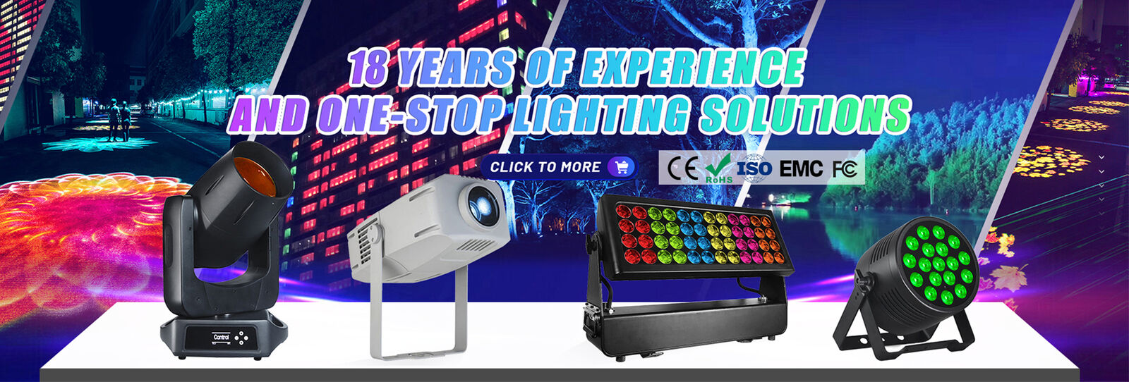 LED 단계 빛