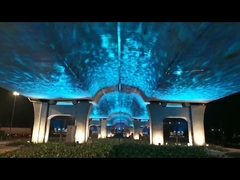 7 컬러 100W 움직이는 LED 물 효과 프로젝터 파티 라이트