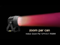 실내 16*10W 4 In1 RGBW LED 무대 조명 줌 5-60도 파 라이트