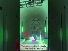 소리로 제어되는 시각 쇼를 만들었습니다!