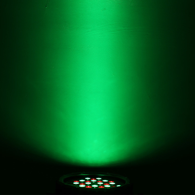 DMX 통제 Uplight 결혼식 LED 단계 빛 호리호리한 편평한 54*3w RGBW 효력 동위 빛