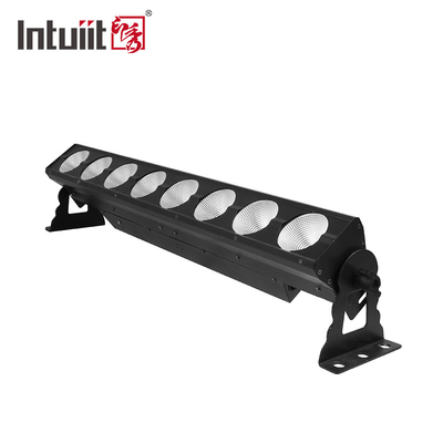 전문 벽 세척기 LED 조명 블라인더 RGB 선형 바 8 * 15w Cob LED 픽셀 제어