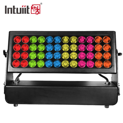 다채색 IP65 DMX 제어 방수 LED 도시 색상 1500W RGBW 4 in 1 LED 야외 벽 세탁기 빛
