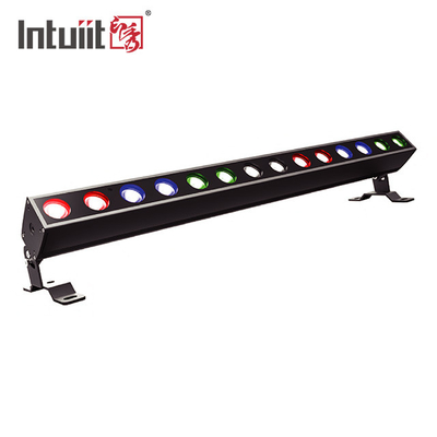 14x10W RGBW 4in 1 LED 벽 세탁기 DMX 제어 LED 스트립 라이트 프로 스테이지 파티 DJ 디스코 장비