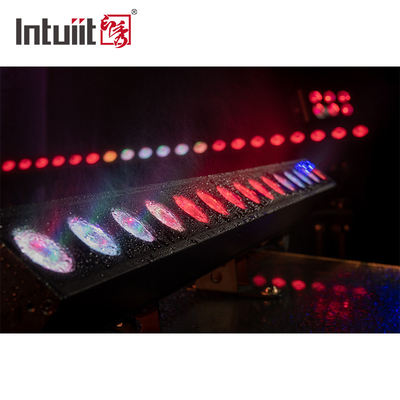 DMX 스테이지 라이트 야외 픽셀 제어 LED 바 라이트 15x10W RGBWA-UV 디스코 웨딩 파크