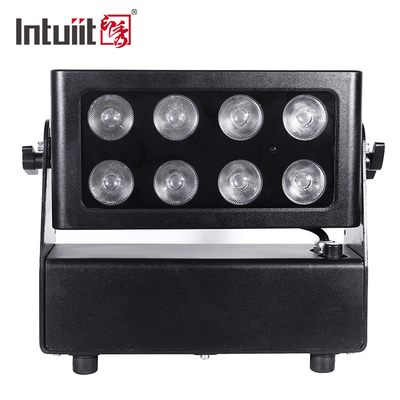 IP65 8x15w 4in1 LED 도시 색상 야외 세탁기 배터리 테마 파크 홍수 조명