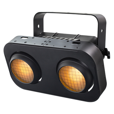 2 눈 따뜻한 흰색 양버 / RGB Cob Par 블라인더 2x90w 관객 램프 LED 스테이지 블라인더 라이트