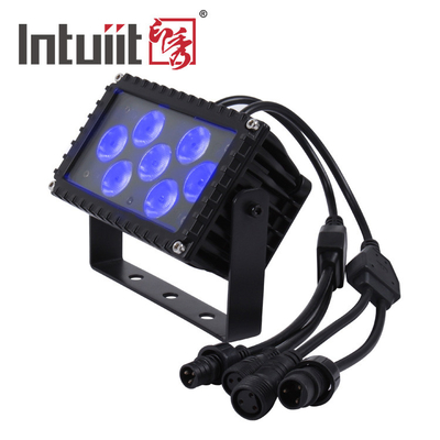 7x3W IP66 야외 LED 홍수 조명 사용 LED 야외 25도 각 건축 프로젝션 홍수 조명 전면 조명