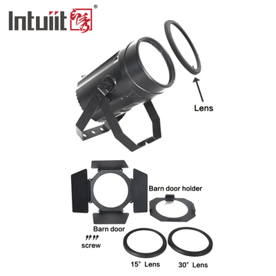 COB LED PAR 라이트 핫 판매 4in1 RGBW 200W PARCAN DMX512 LED 스테이지 PAR 라이트