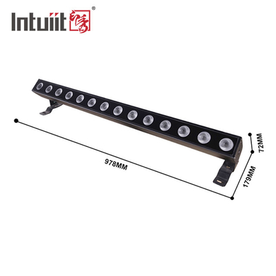 LED 정면 외관 RGB DMX512 14X10W 선형 LED 벽 세탁기 프로젝트용 LED 벽 세탁기