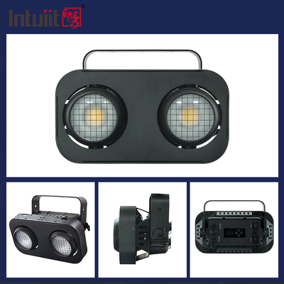 2 눈 2*90W Dmx512 컨트롤 스플라이싱 코브 시청자 블라인더 효과 스테이지 라이트