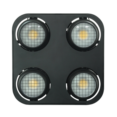 방수 블라인더 DMX 스테이지 라이트 앰버 따뜻한 흰색 IP65 코브 LED 4x90w 블라인더 야외 블라인더