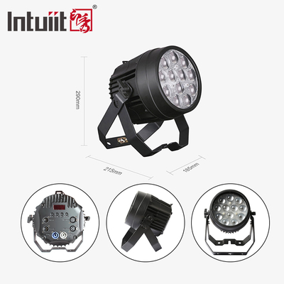 12x10W RGBW 4in1 LED Par Light 성능 및 조명 효과를위한 스테이지 조명