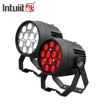 LED PAR 라이트 12x10W RGBW 소리 활성화 DMX512 제어 LED 줌 PAR 라이트