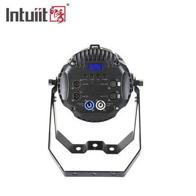 200W COB LED PAR 라이트 콜 화이트 4 in 1 스트로브 스테이지 라이트 DMX 제어 DJ 디스코 장비 스테이지 조명