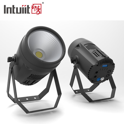 200W COB LED PAR 라이트 콜 화이트 4 in 1 스트로브 스테이지 라이트 DMX 제어 DJ 디스코 장비 스테이지 조명