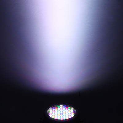 54 LEDs Par Light 방수 IP65 등급 외관 54*3w RGBW 4in1 스테이지 라이트 DMX512