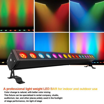 16x5w LED 벽 씻기 야외 조명 바 Dmx512 라이트 9CH 채널과 함께 4in1