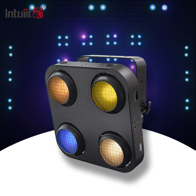 무대 조명 공장 Cob Par 라이트 프로 4x90W 관객 매트릭스 COB LED 블라인드 얼굴 빛