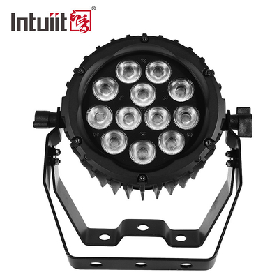 LED PAR 12x3W RGBW 풀 컬러 4IN1 RGBW 4IN1 파티 PAR 라이트 LED 플래트 PAR 월 워셔 라이트
