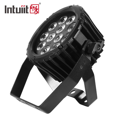 LED PAR 12x3W RGBW 풀 컬러 4IN1 RGBW 4IN1 파티 PAR 라이트 LED 플래트 PAR 월 워셔 라이트