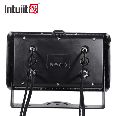 새로운 디자인 야외 건축 풍경 LED 조명 좁은 빔 각 IP65 160W RGBW DMX512 LED 플라드 라이트