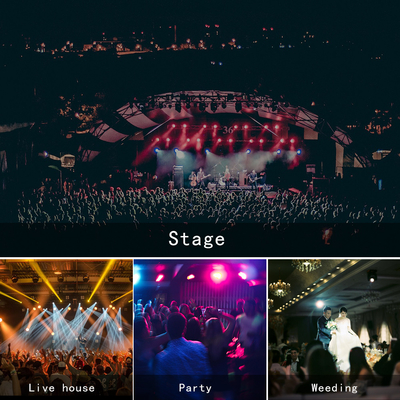 7 LED 22W LED PAR 스테이지 RGB 디스코 라이트 Dmx512 파티 DJ 이벤트용 라이트 스테이지