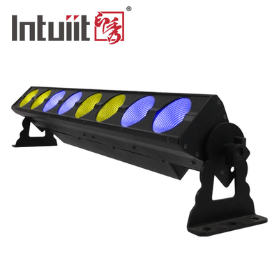 IP65 8*15W LED 스테이지 라이트 DMX RDM LED 벽 세척기 dj 바 라이트 rgb 픽셀 LED 바 스테이지 라이트
