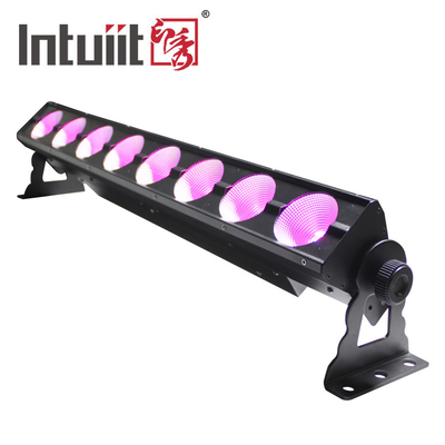 IP65 8*15W LED 스테이지 라이트 DMX RDM LED 벽 세척기 dj 바 라이트 rgb 픽셀 LED 바 스테이지 라이트