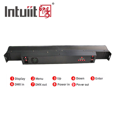 IP65 8*15W LED 스테이지 라이트 DMX RDM LED 벽 세척기 dj 바 라이트 rgb 픽셀 LED 바 스테이지 라이트