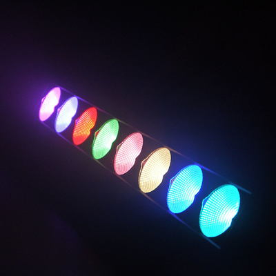 IP65 8*15W LED 스테이지 라이트 DMX RDM LED 벽 세척기 dj 바 라이트 rgb 픽셀 LED 바 스테이지 라이트
