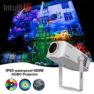 입지 위의 LED IP65 야외 가지고 다닐 수 있는 미니 디지털 맞춘 고보 프로젝터 투광 조명등