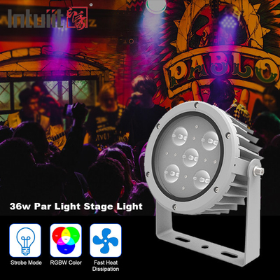 옥외 36W DC 24V RGBW LED 조경 스포트라이트