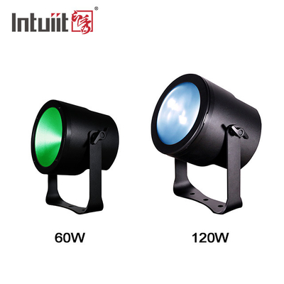 LED COB PAR 라이트 RGBW 4in1 DJ DMX 제어 120W 디스코 파티 스테이지 라이트 디스코 DJ 극장 결혼식