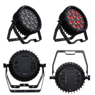 90W RGBW DMX512 4인1 LED PAR 라이트 DJ 디스코 바 파티에 대한 무대 조명 효과