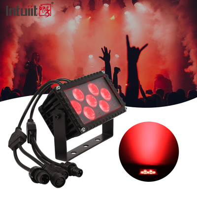 7x3W RGB LED 야외 방수 IP66 건축 프로젝션 플라드 라이트 정면 조명