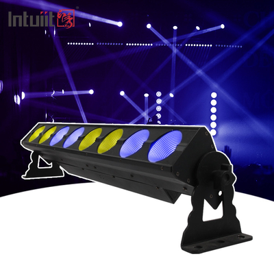 8x15W 실내 LED 스트립 픽셀 바 세탁 3in1 Rgb LED 벽 세탁기 등불 무대 콘서트 결혼식
