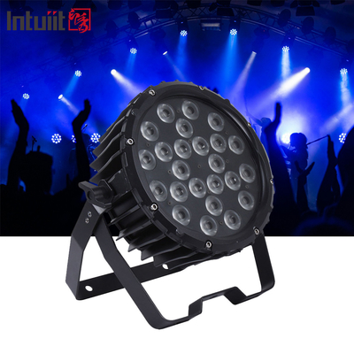 알루미늄 82W RGB LED PAR 라이트 LED DMX 스테이지 평면 PAR 라이트 초 얇은 LED 스테이지 라이트