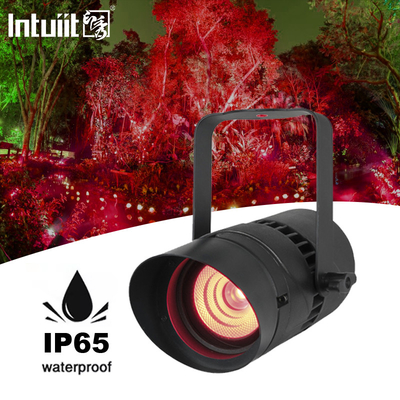스포트라이트 15W DMX512 RGBW 좁은선 방향 경관 야외 정원 조명