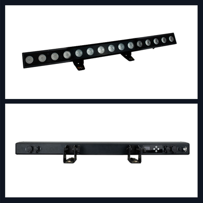 DMX 스테이지 라이트 야외 픽셀 제어 LED 바 라이트 15x10W RGBWA-UV 디스코 웨딩 파크