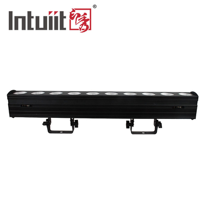10x9W RGB DMX 3in1 LED 벽 세탁등 선형 바 세탁기 스테이지 조명