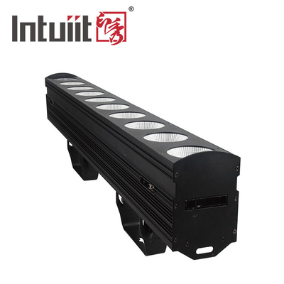10x9W RGB DMX 3in1 LED 벽 세탁등 선형 바 세탁기 스테이지 조명