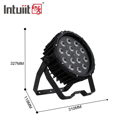 스테이지에 대한 LED DJ PAR 라이트 - 90W LED PAR 가 RGBW DMX 컨트롤 업라이트를 연애 교회 이벤트 파티를 위해 밝힐 수 있습니다.