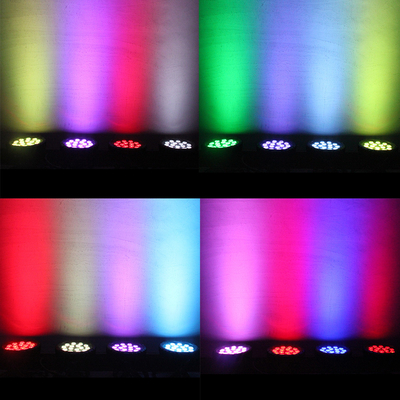 스테이지에 대한 LED DJ PAR 라이트 - 90W LED PAR 가 RGBW DMX 컨트롤 업라이트를 연애 교회 이벤트 파티를 위해 밝힐 수 있습니다.