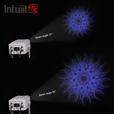 100W 방수 LED DMX 제어 물 파동 프로젝터 정원 파티 빛 물 파동 효과 프로젝터 빛