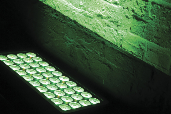 40X10W LEDS RGBW 도시 건물의 홍수 조명 Led 벽 조명 야외 장식 벽 세척기 조명