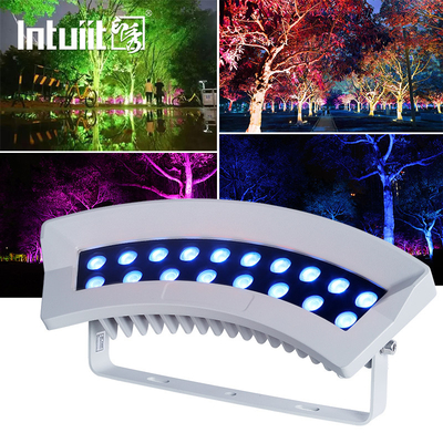 DMX512 36W rgbw 다채로운 LED 껴안기 나무 빛 IP65 방수 나무 램프 점광 야외 정원 풍경 조명
