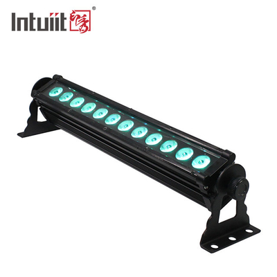 12X3W 야외 LED 벽 세척기 IP65 방수 DMX RGB LED 선형 세척기 빛 건축 건물 정면 조명
