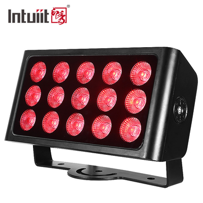 80W 야외 IP65 사각형 DMX RGBW LED 홍수 조명 건물 전면 LED 벽 세탁기 홍수 조명